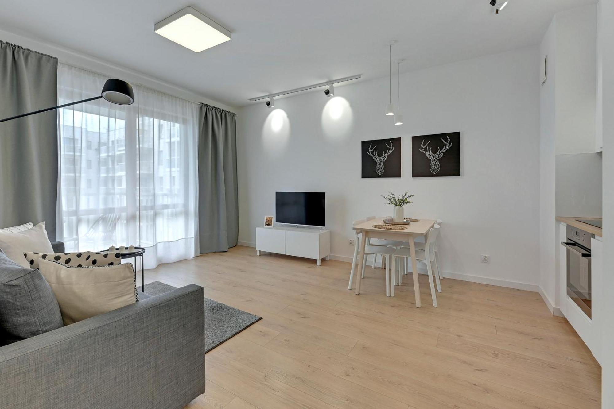Mila Baltica Seaside, Sauna, Gym & Parking By Downtown Apartments Gdańsk Kültér fotó