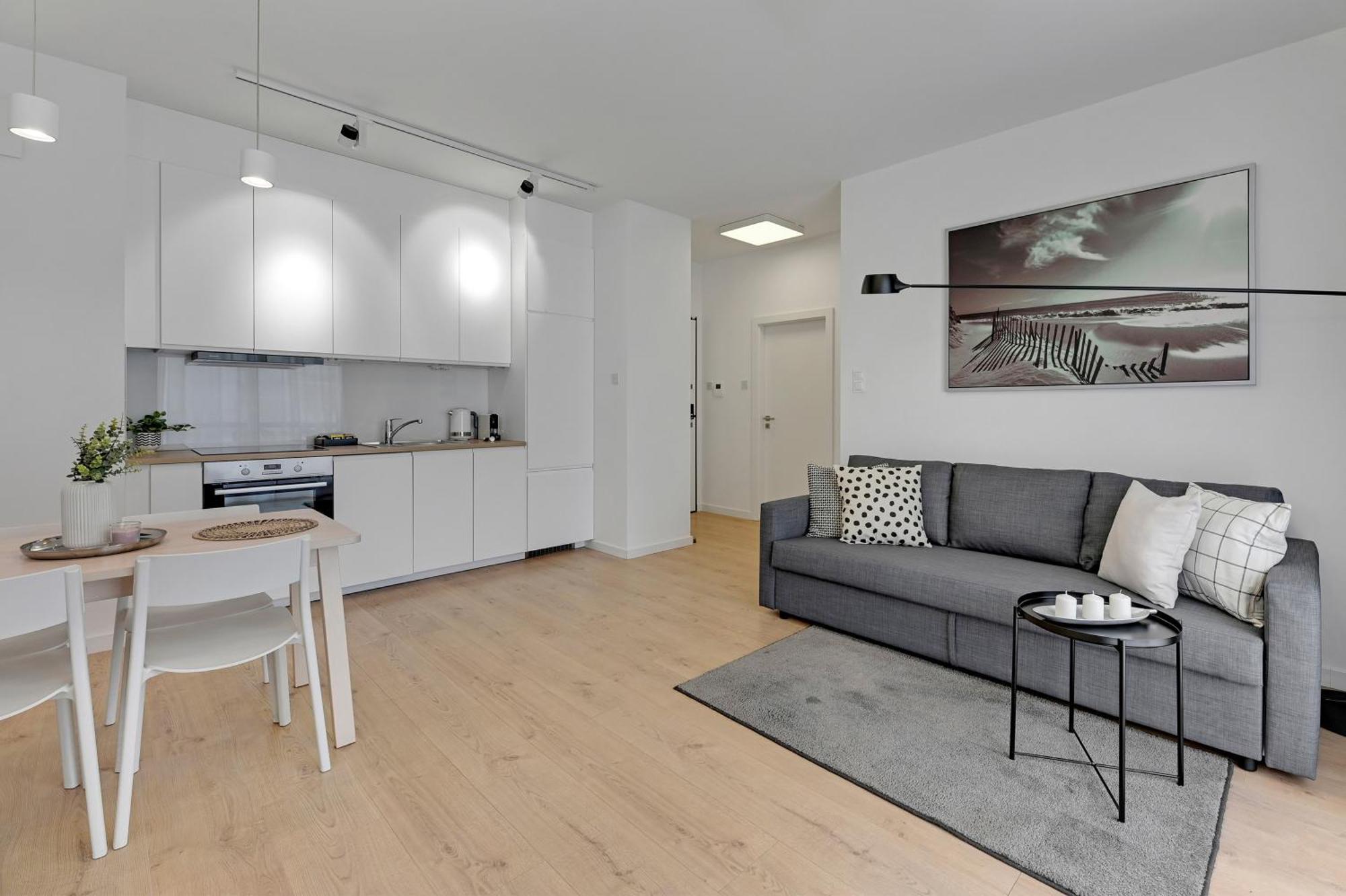 Mila Baltica Seaside, Sauna, Gym & Parking By Downtown Apartments Gdańsk Kültér fotó